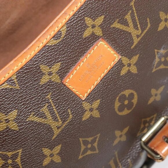 LOUIS VUITTON Monogram Saumur 35 Shoulder Bag M42254 LV Auth am7208 - Picture 10 of 16